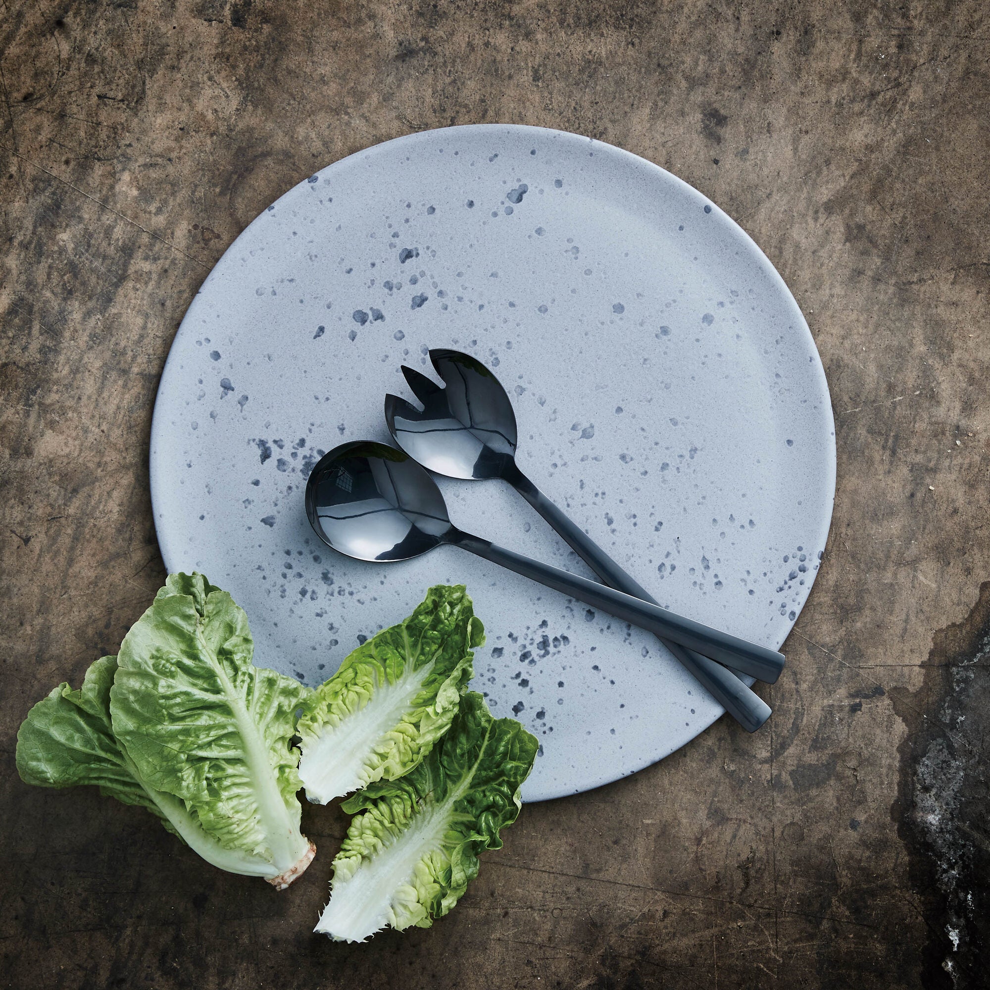 RAW salad set 2 pcs | Shiny Black