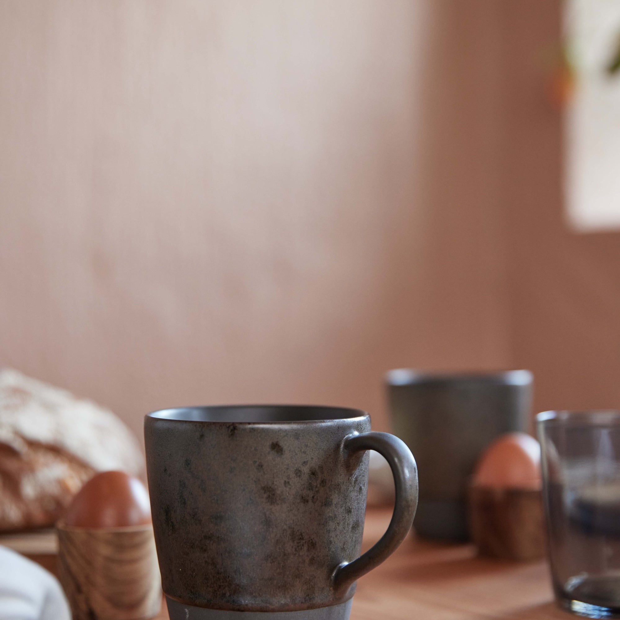 RAW Teak egg cup 2 pcs. | Natural