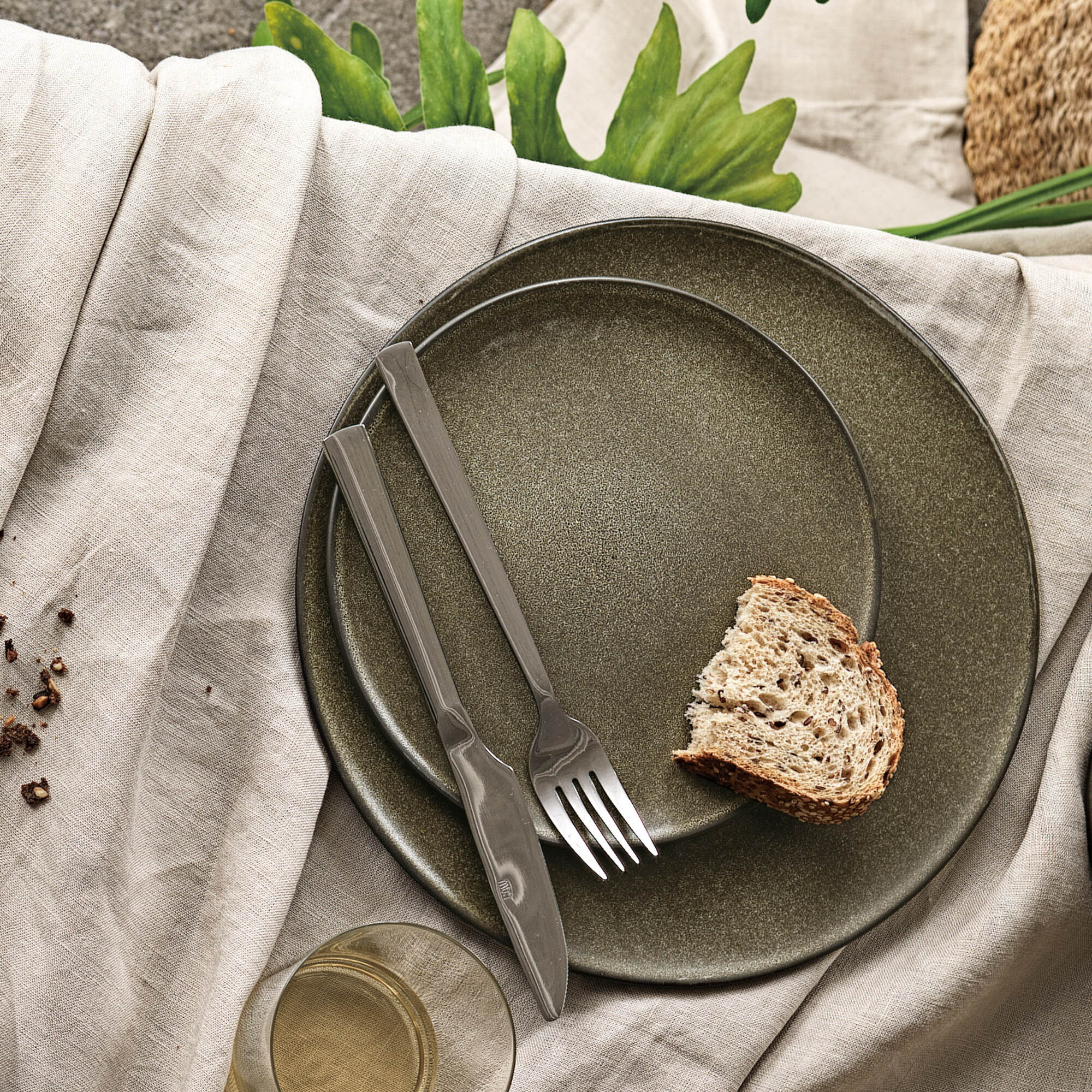 RAW dessert plate | Forest Brown