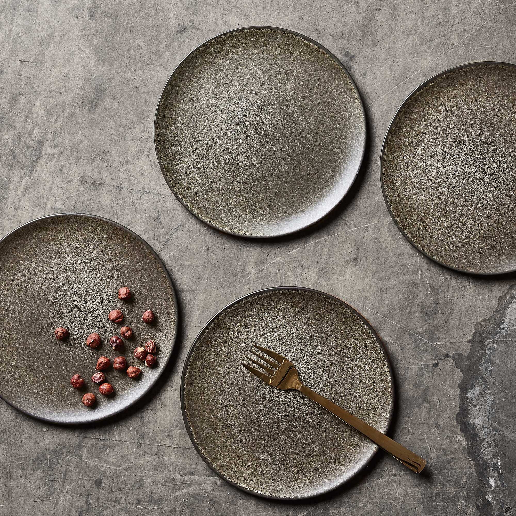 RAW dessert plate | Forest Brown
