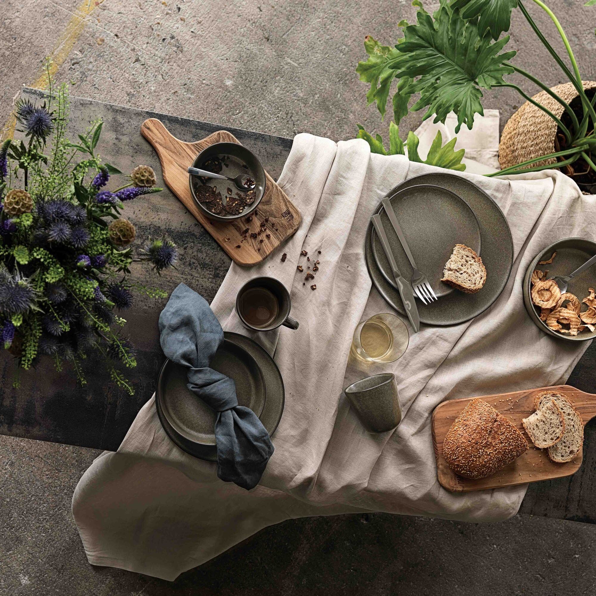 RAW mug without handle | Forest Brown