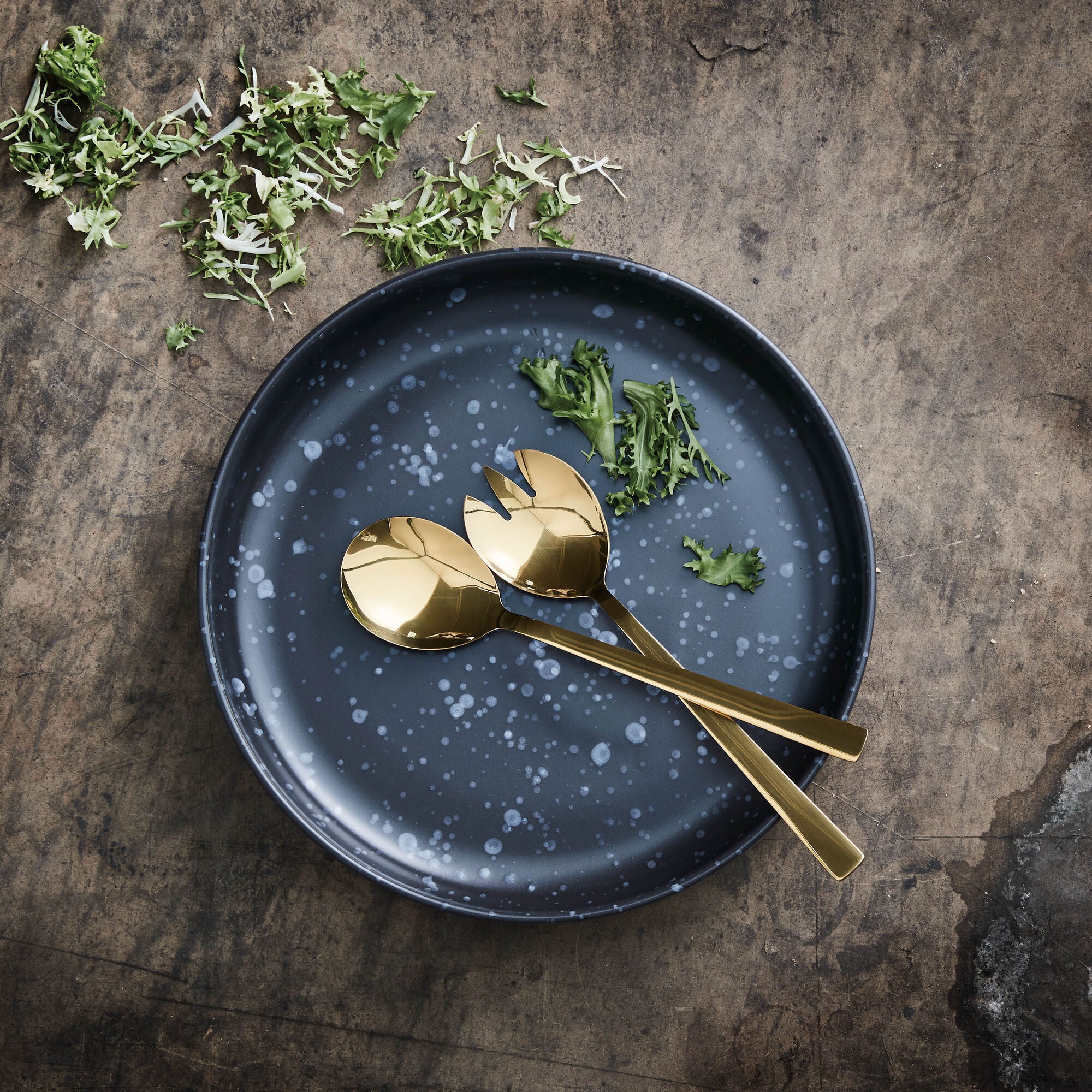 RAW salad set 2 pcs | Gold