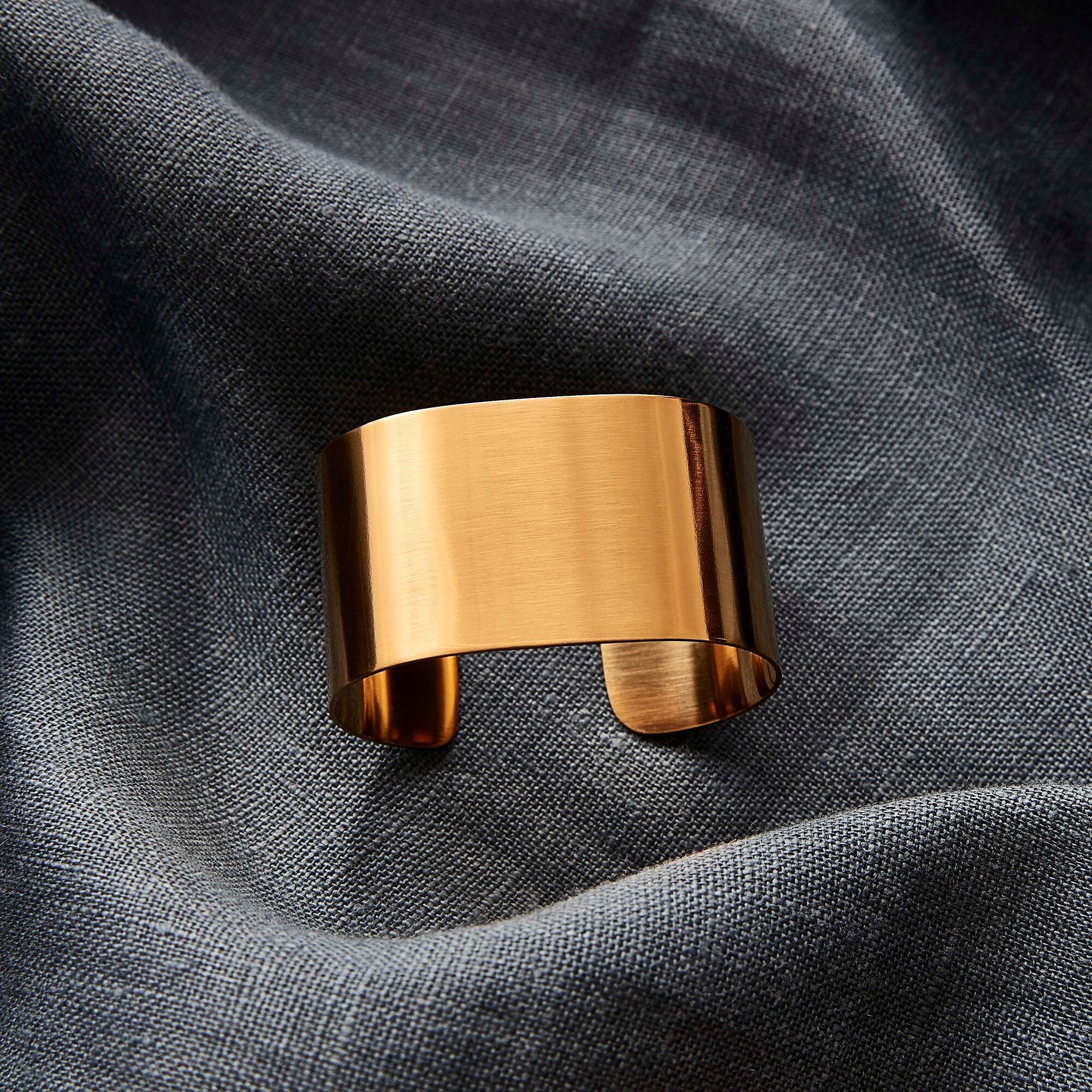 RAW napkin ring 4 pcs | Gold