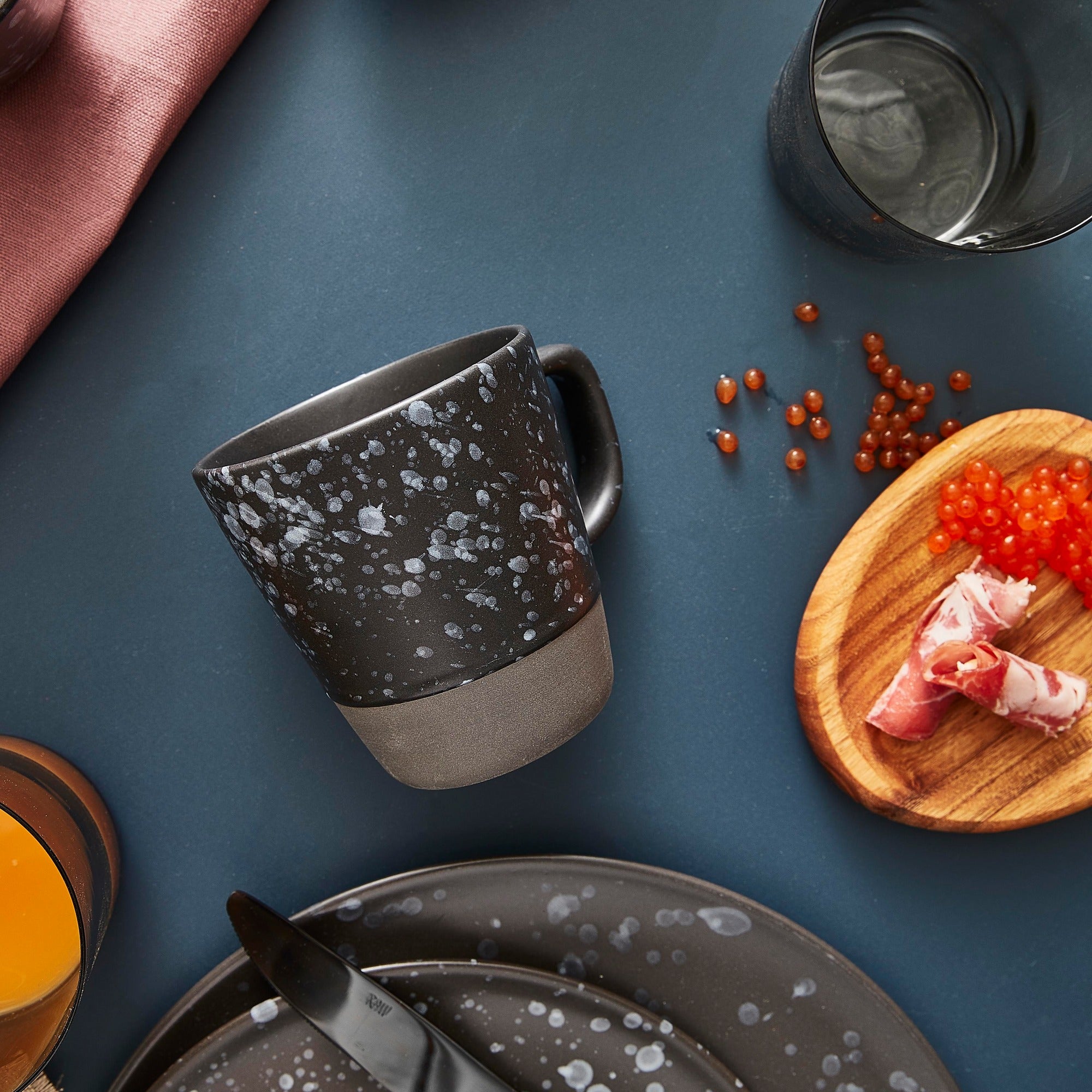 RAW dinner plate | Nordic Black