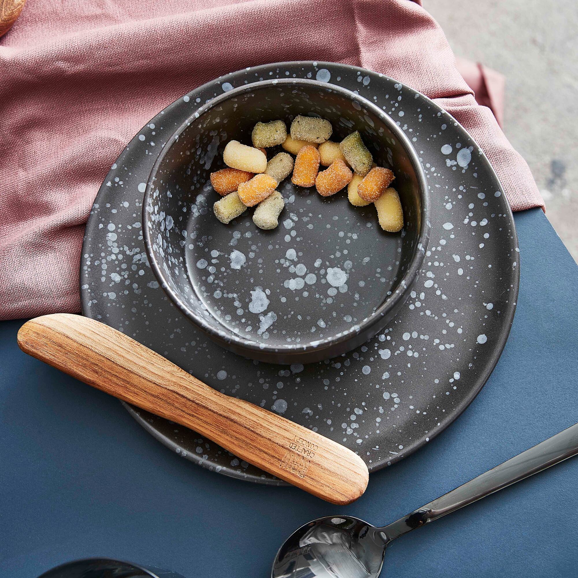 RAW dessert plate | Nordic Black