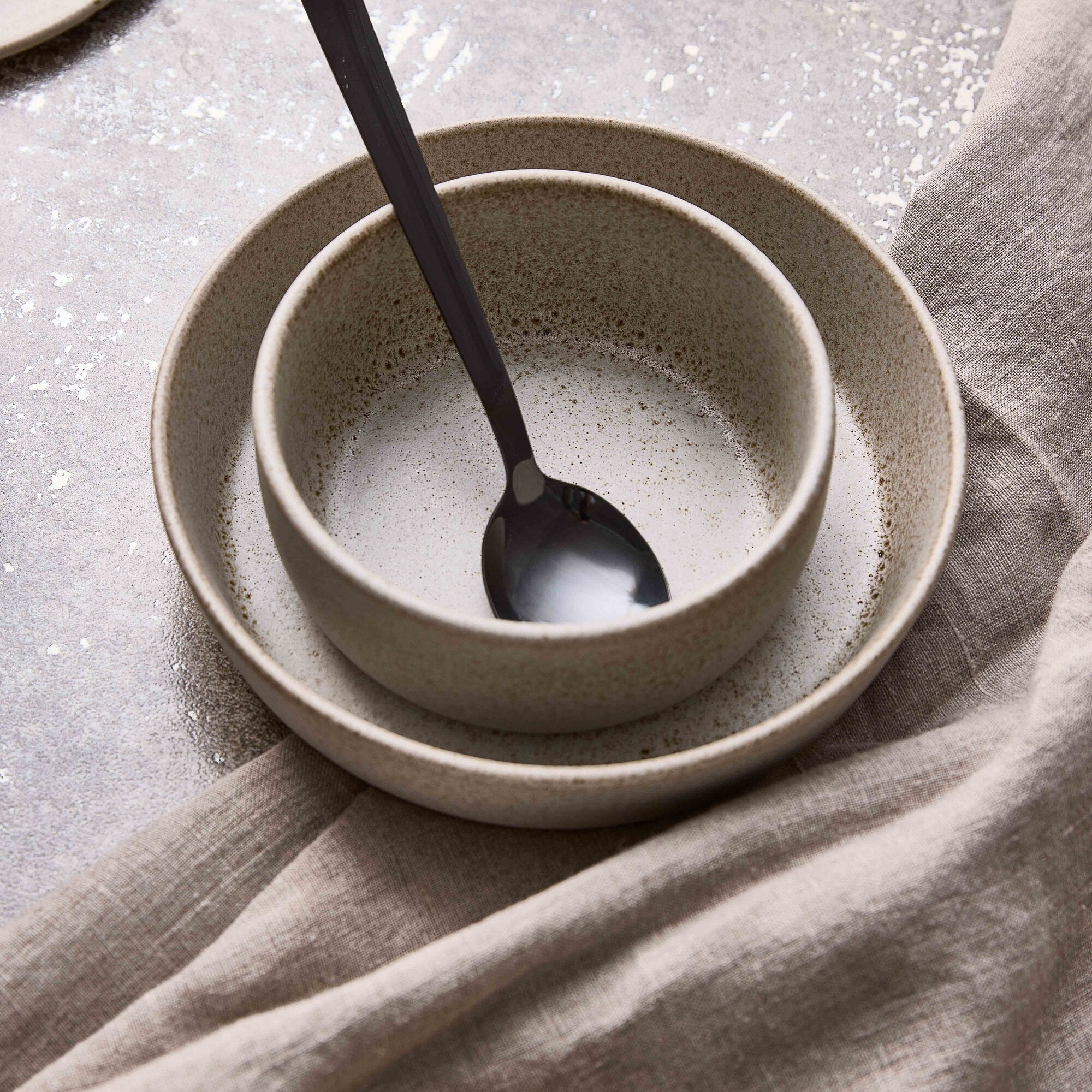 RAW soup plate | Sandy Beige