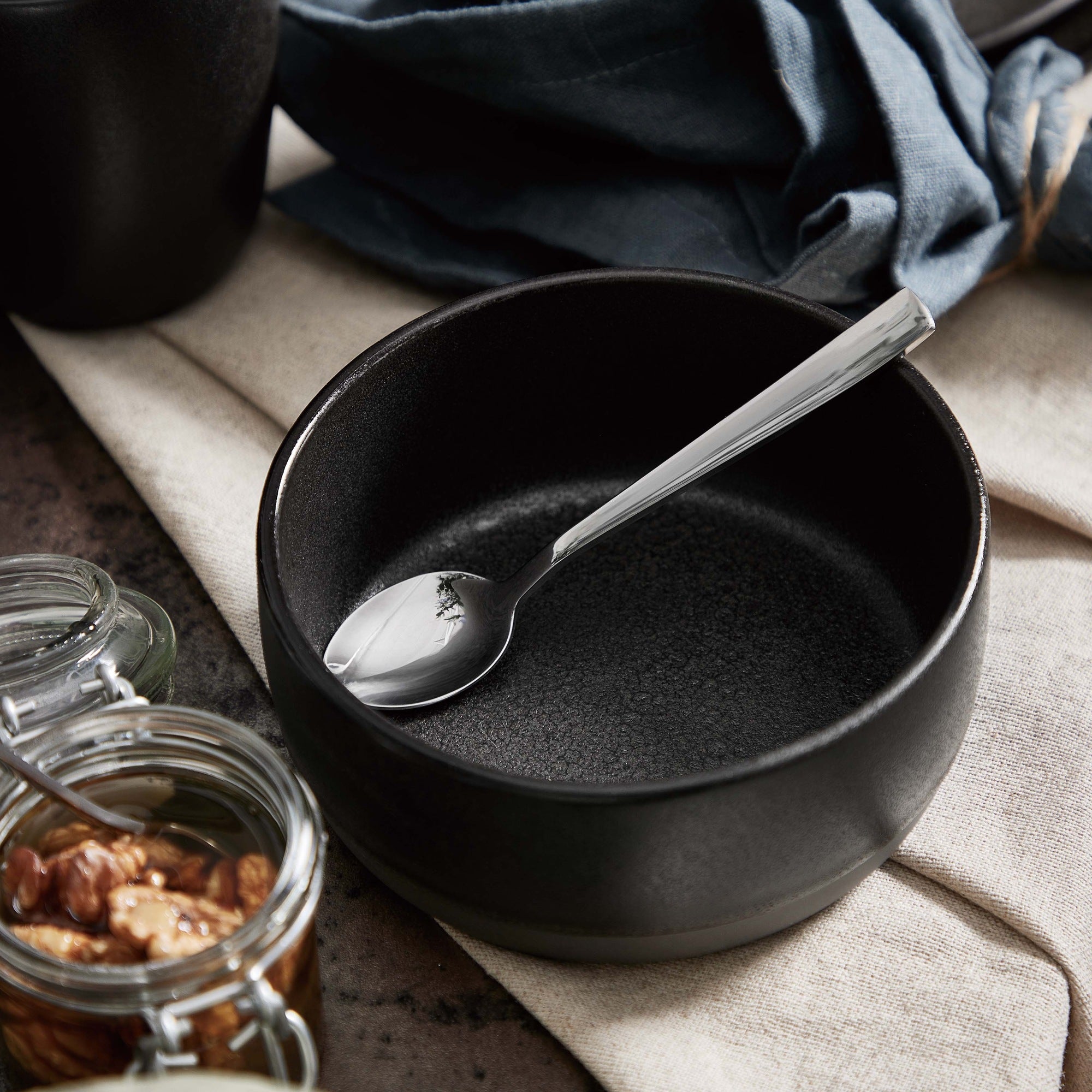 RAW bowl 13.5 cm | Titanium Black