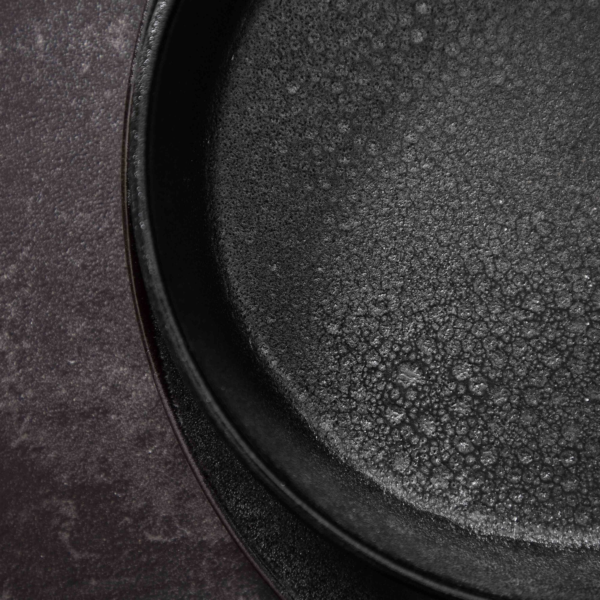 RAW soup plate | Titanium Black