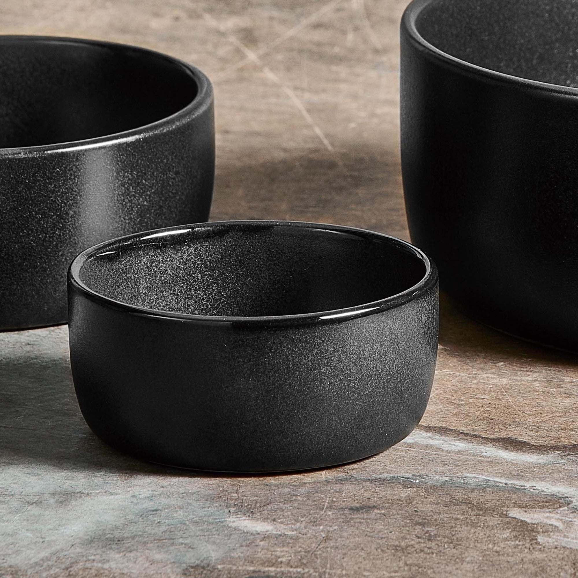 RAW bowl 9.5 cm | Titanium Black