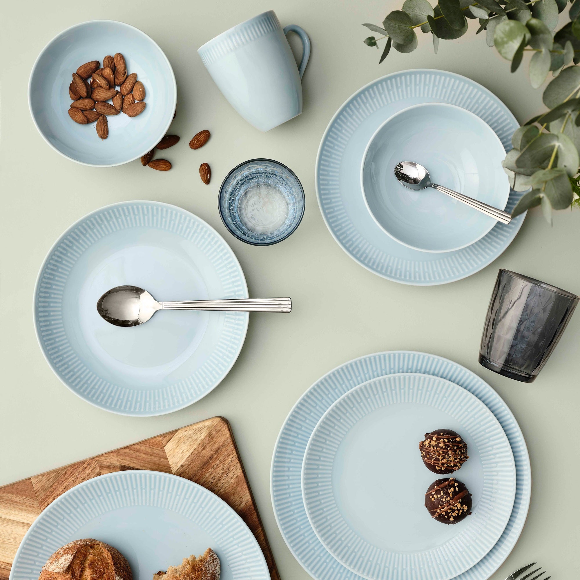 Relief bowl | Light Blue