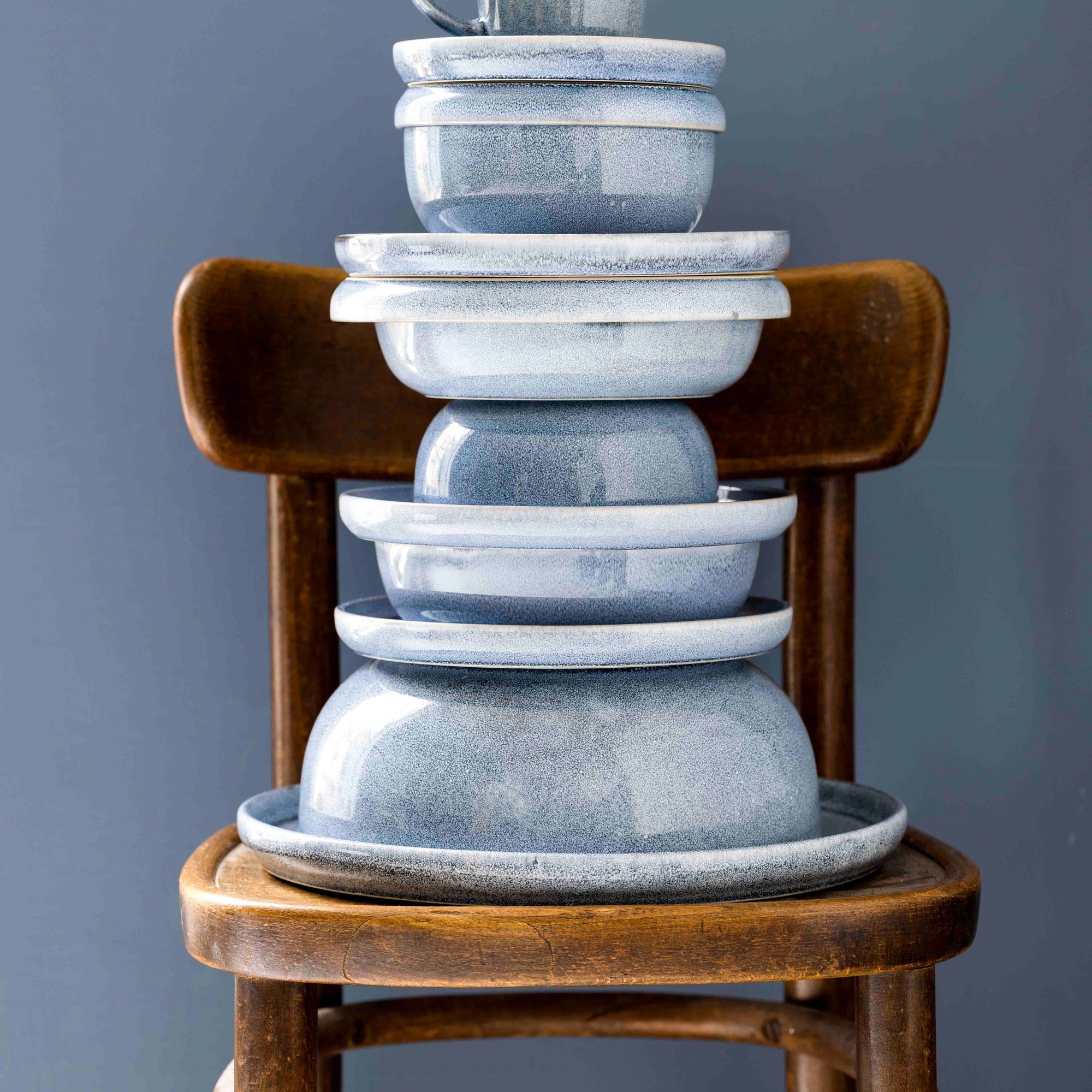 SØHOLM Sonja soup plate | Blue