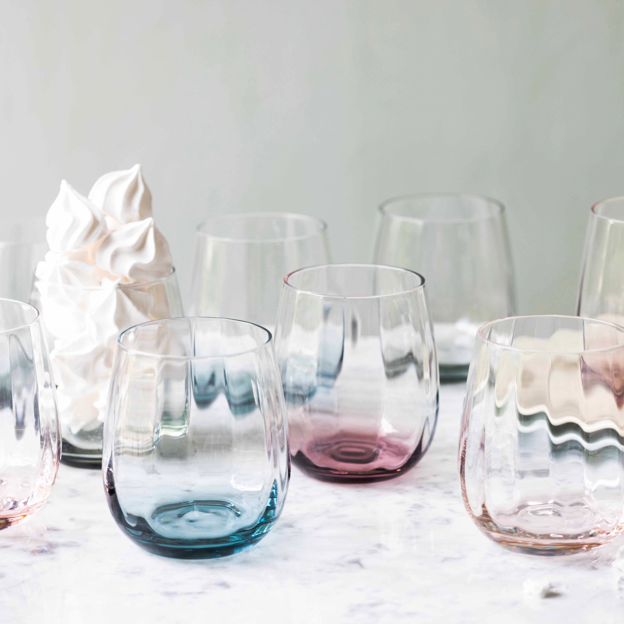 SØHOLM Sonja water glass 2 pcs. | Raspberry Red